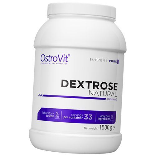 

Декстроза OstroVit Dextrose 1500 грамм Апельсин