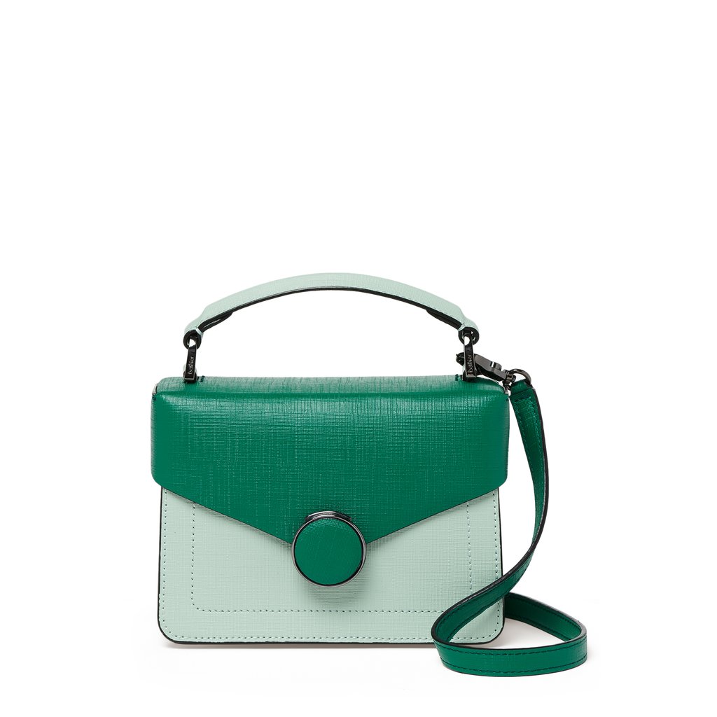 

Женская сумка Botkier Crossbody Soft Sage Green цвет Зеленый (BW-0342)