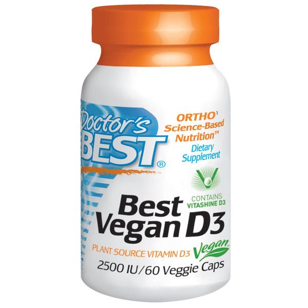 

Витамин д3 Doctor's BEST Vitamin D3 2500 IU 60 капсул