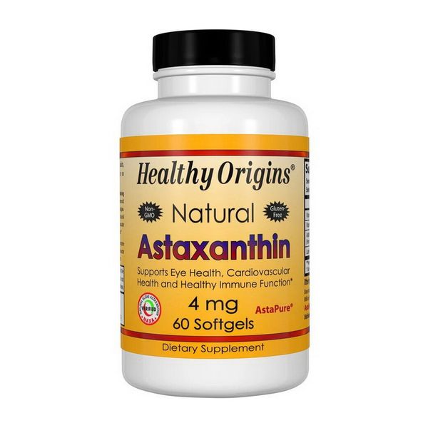 

Астаксантин Healthy Origins Astaxanthin 4 mg 60 капсул