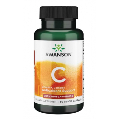 

Витамин C Swanson Vitamin C Complex with Bioflavonoids 60 капсул