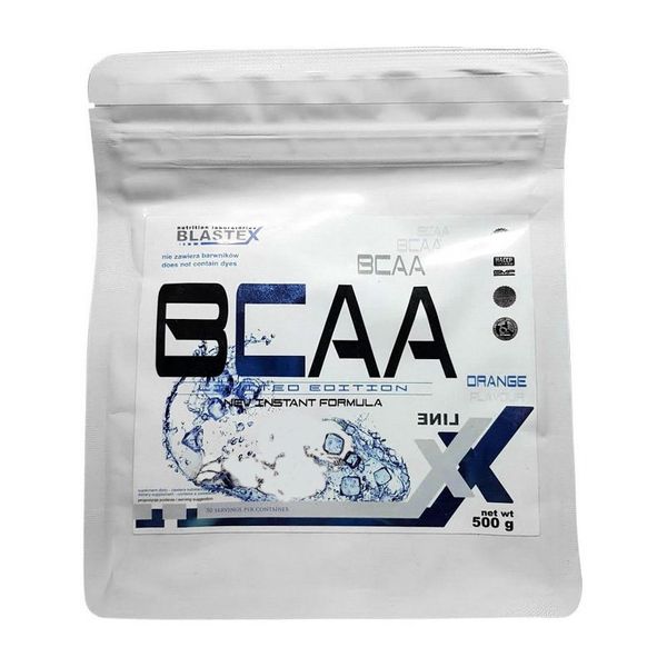 

БЦАА Blastex Xline BCAA 500 грамм пакет Энергетический напиток