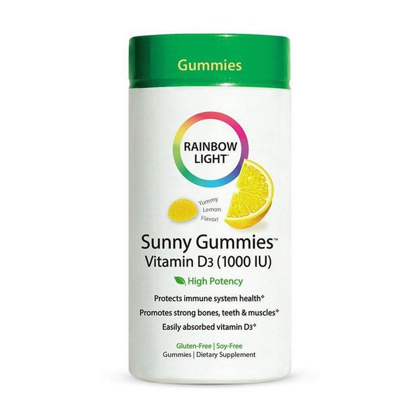 

Витамин Д3 Rainbow Light Sunny Gummies Vitamin D3 1000 IU 50 жевательных таблеток таблеток