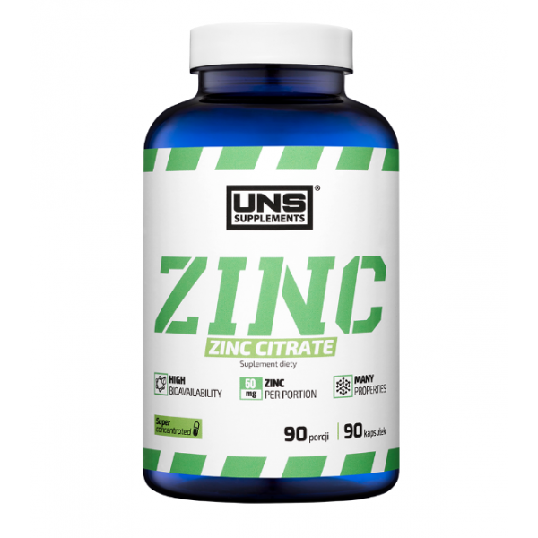 

Цинк UNS Zinc 90 капсул