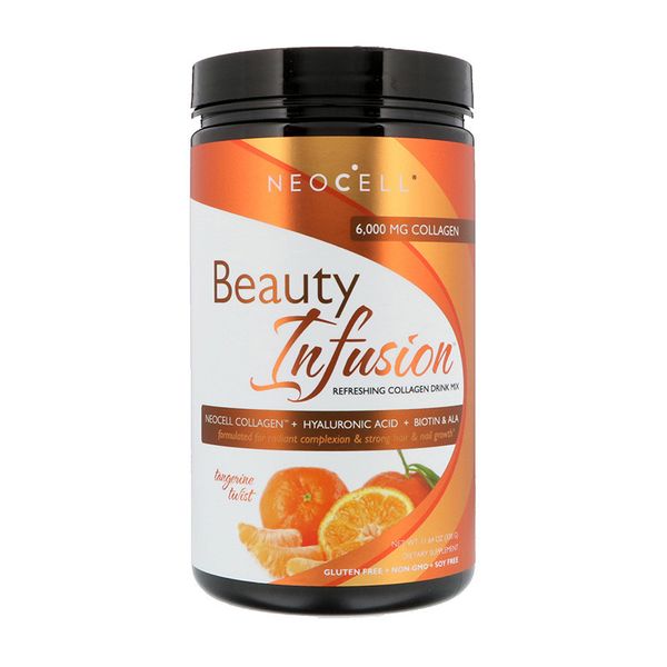 

Витамины для волос кожи и ногтей Neocell Beauty Infusion Collagen Drink Mix 330 грамм Клюква