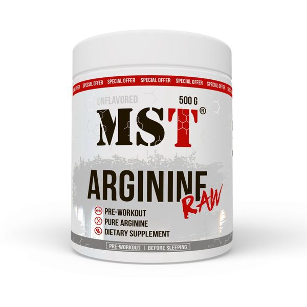 

Л-Аргинин MST Arginine HCL 500 грамм