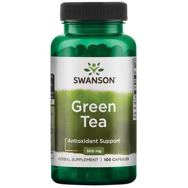 

Экстракт зеленого чая Swanson Green Tea 500 mg 100 капсул свансон