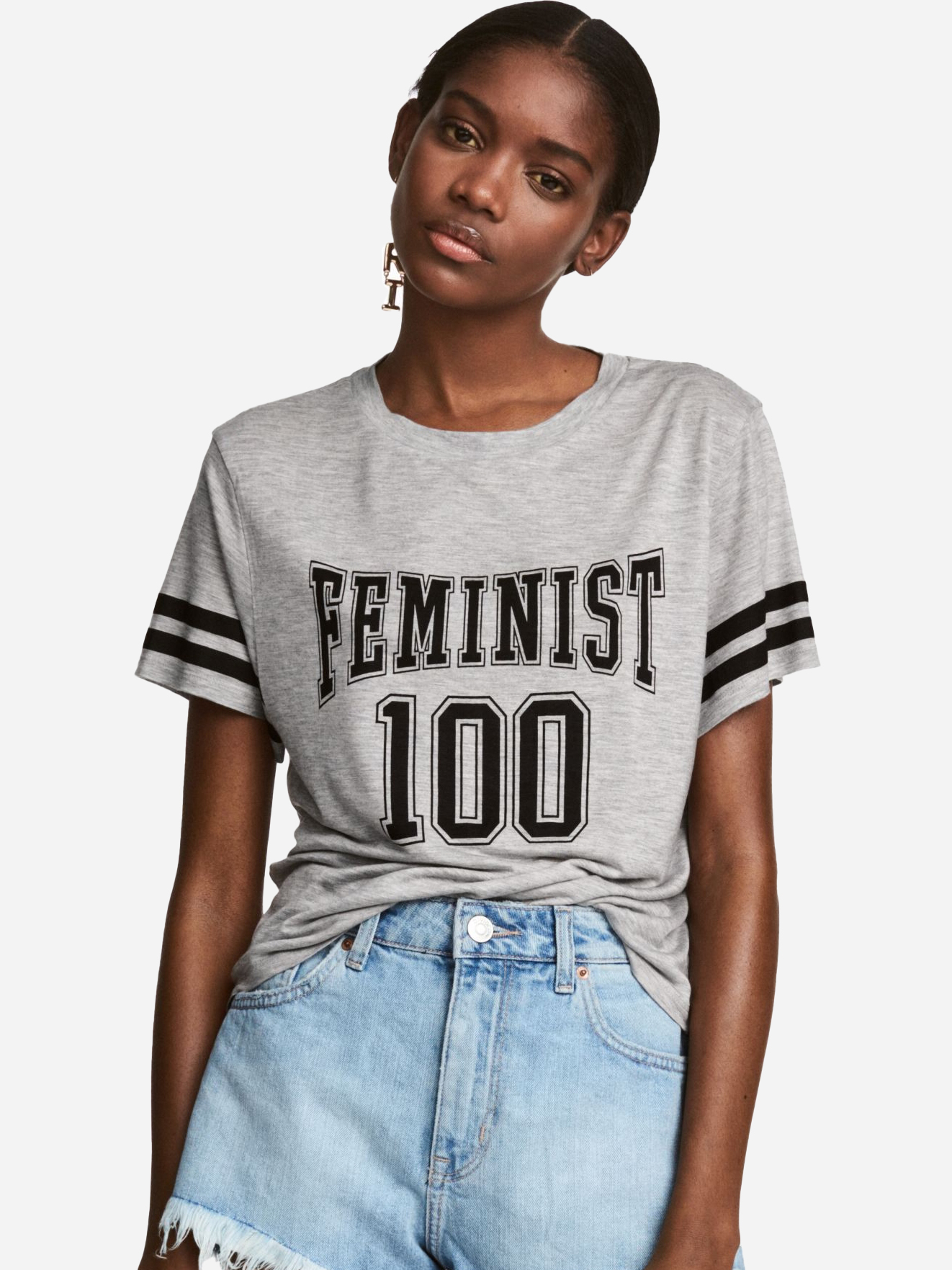 

Футболка H&M 3hm01120152  Светло-серая, Футболка H&M 3hm01120152 XS Светло-серая