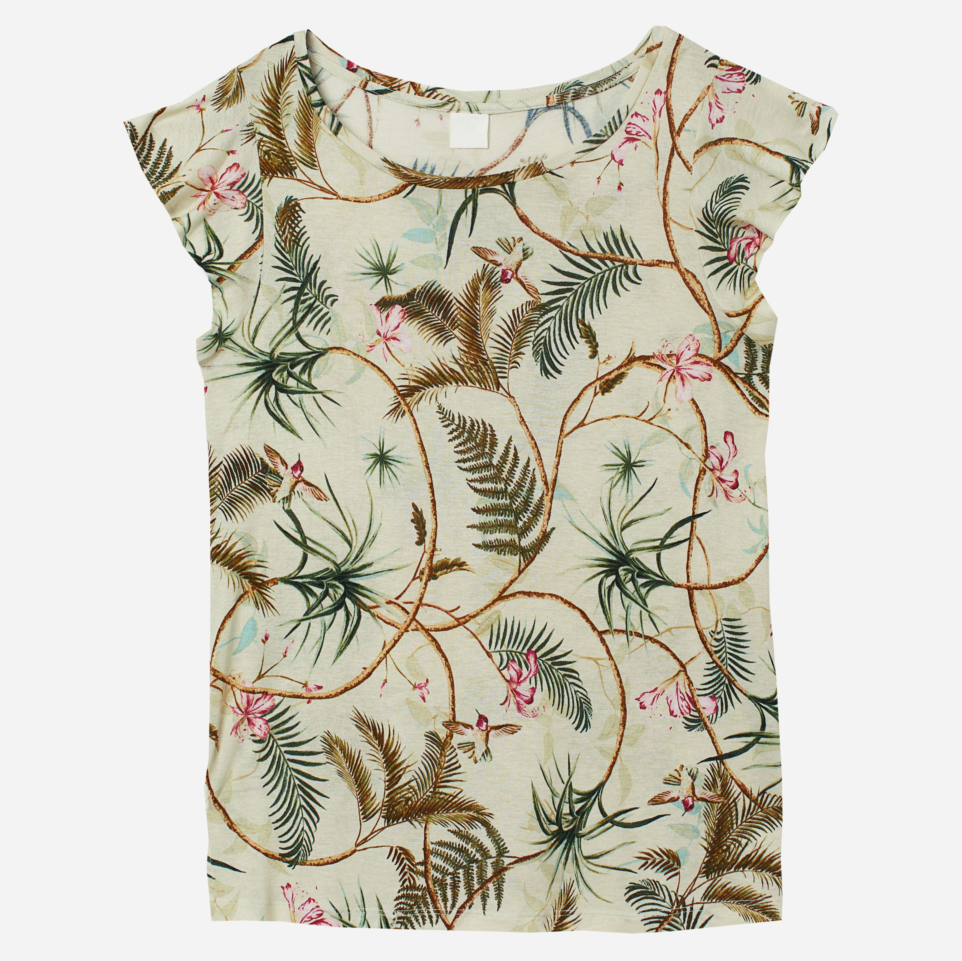 

Футболка H&M 07084599 XS Бежевая