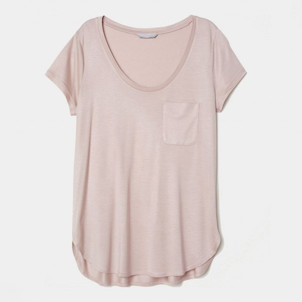 

Футболка H&M 5486137-ACWV XL Светло-розовая