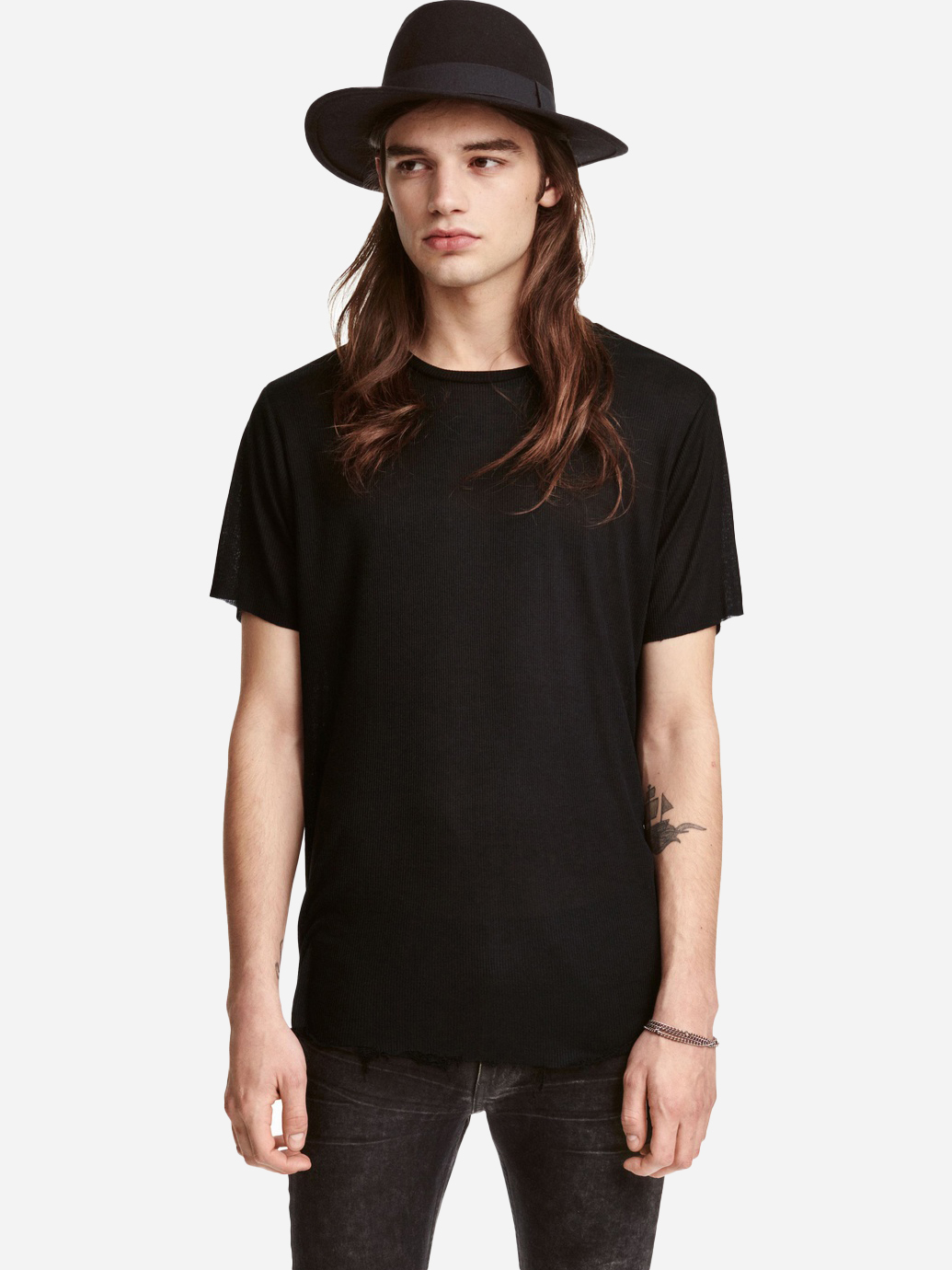 

Футболка H& 405992  Черная, Футболка H&M 405992 M Черная