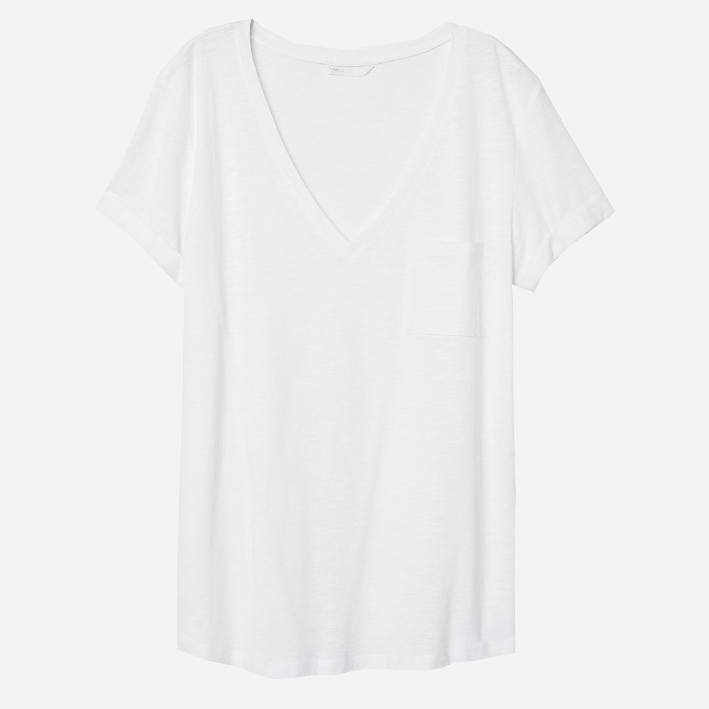 

Футболка H&M 0630438-8  Белая, Футболка H&M 0630438-8 XS Белая