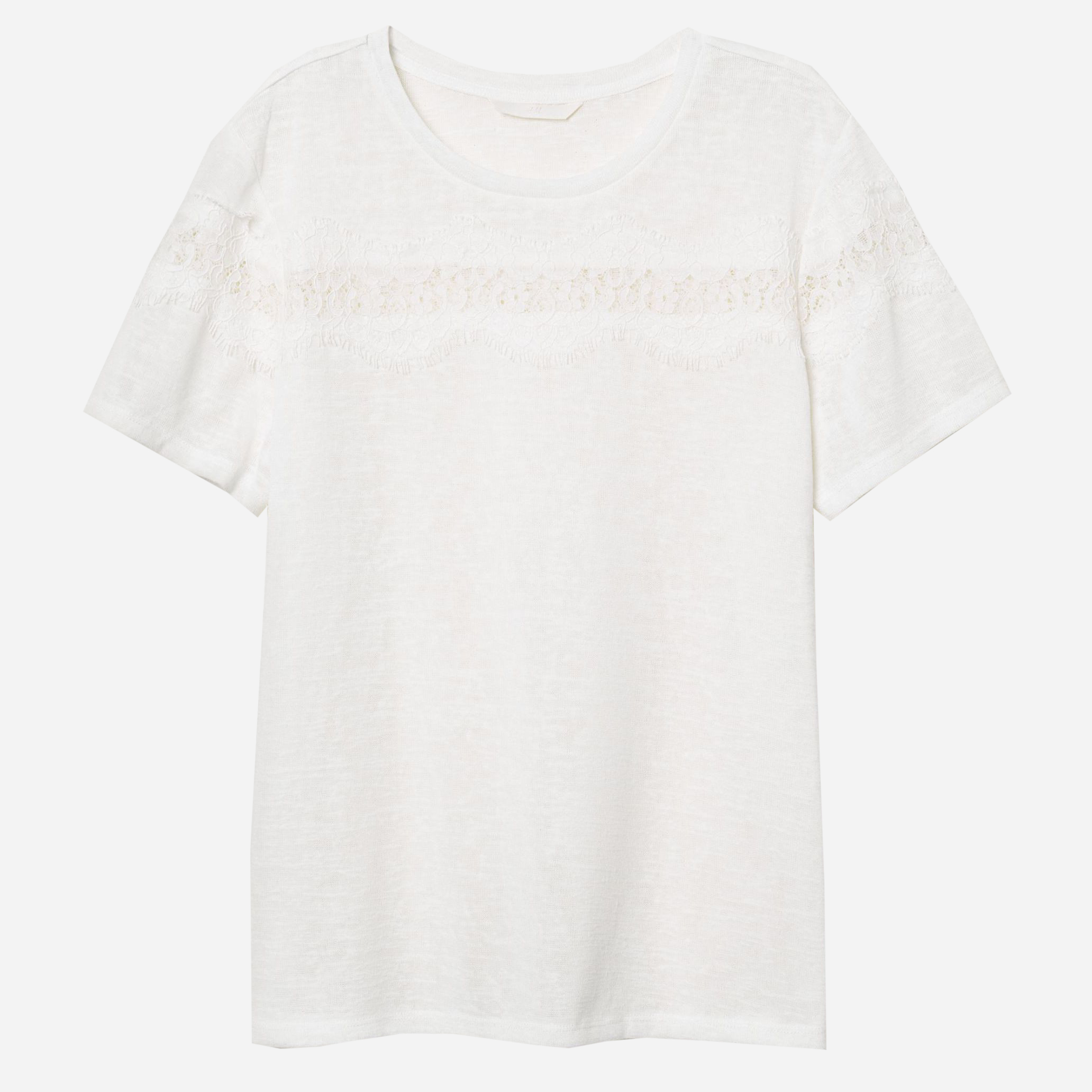 

Футболка H&M 0664836-8 S Белая