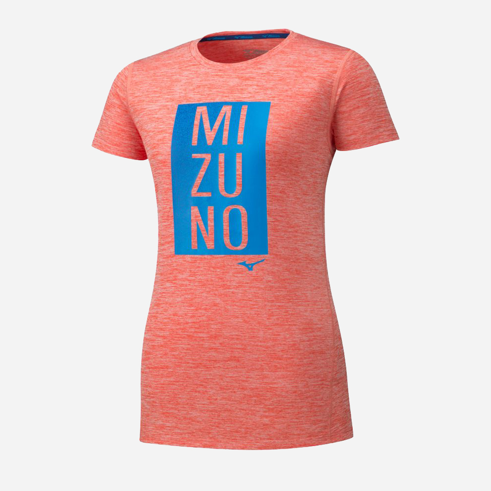 

Футболка Mizuno Impulse Core Tee J2GA921756 XS Коралловая