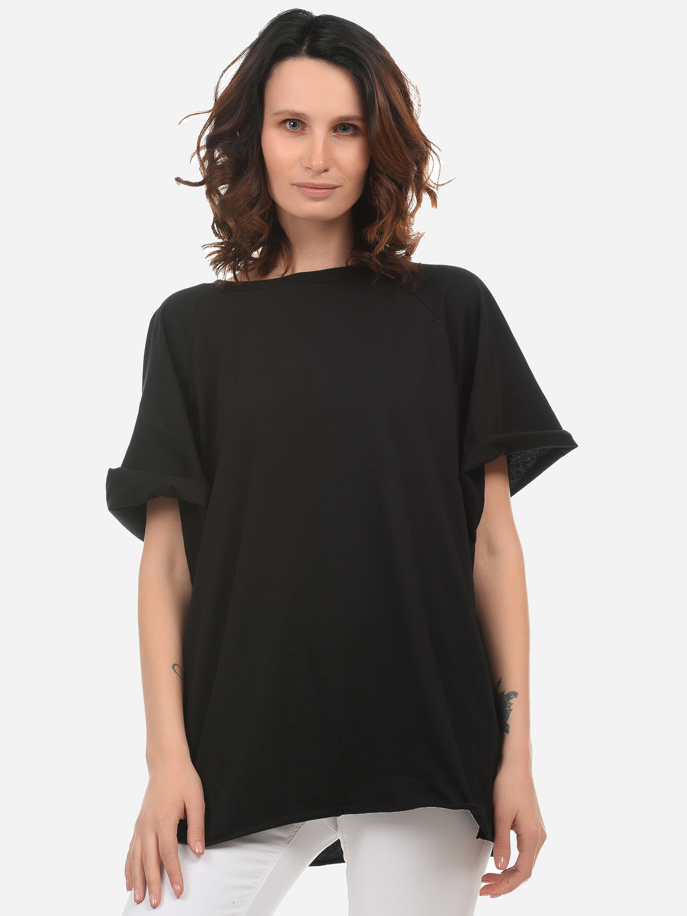 

Футболка Stradivarius st01110009 S Черная