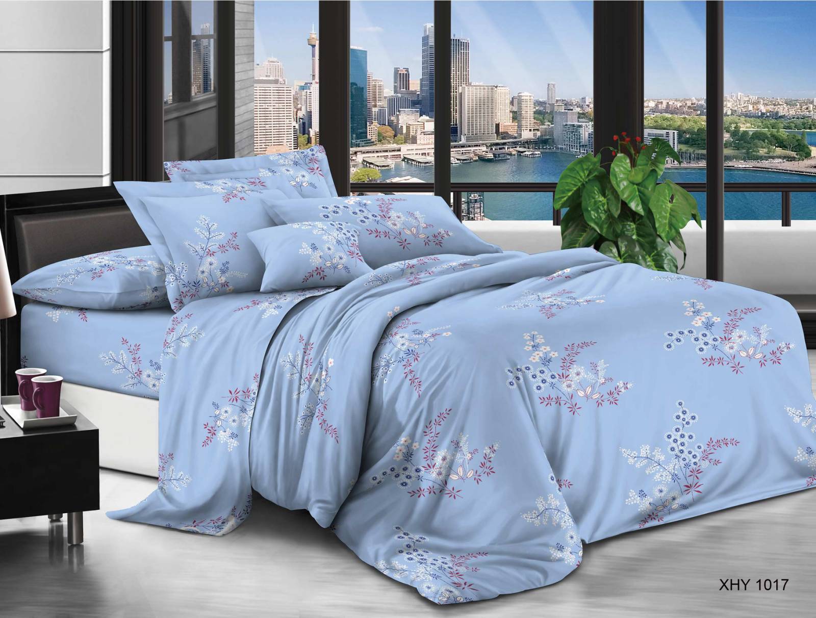 

Пододеяльник Modern Микросатин 15-0278 Cornflower field 175x210 см