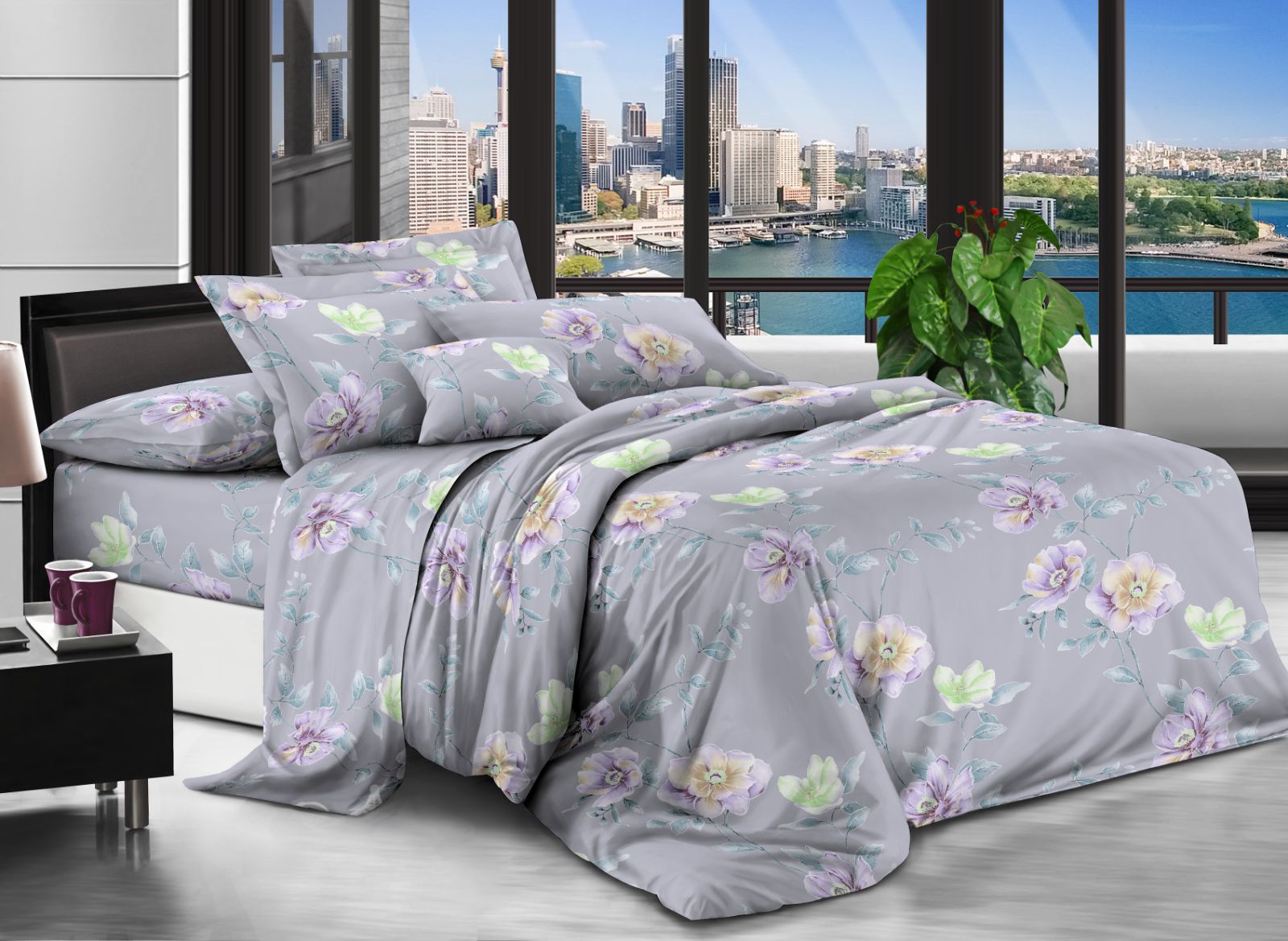 

Пододеяльник Modern Микросатин 15-0279 Adriana 160x220 см