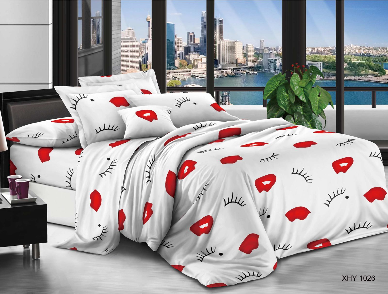 

Пододеяльник Modern Микросатин 15-0282 Kisses 175x210 см