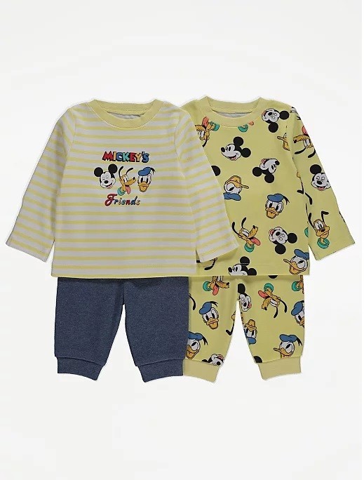 

Комплект пижам Georg Disney Mickey’s Friends 86-92 см 2шт разноцветные