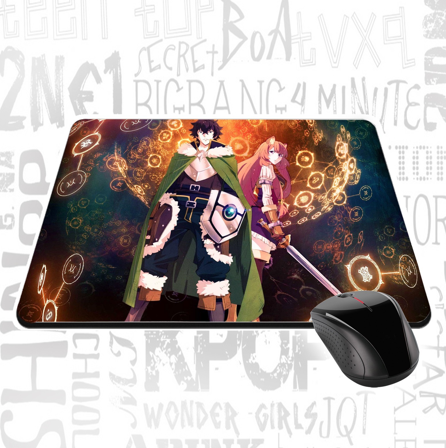 

Коврик для мышки Восхождение героя щита The Rising of the Shield Hero 2 IMCAT 220x180 мм (MWZ-0012202)