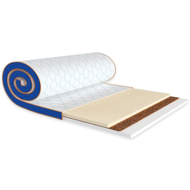 

Міні-матрац SleepFly mini MEMO 2в1 KOKOS стрейч 90 см x 190 см