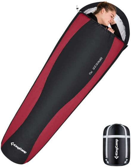 

Спальный мешок KingCamp BREEZE 70(KS2020) L BLACK