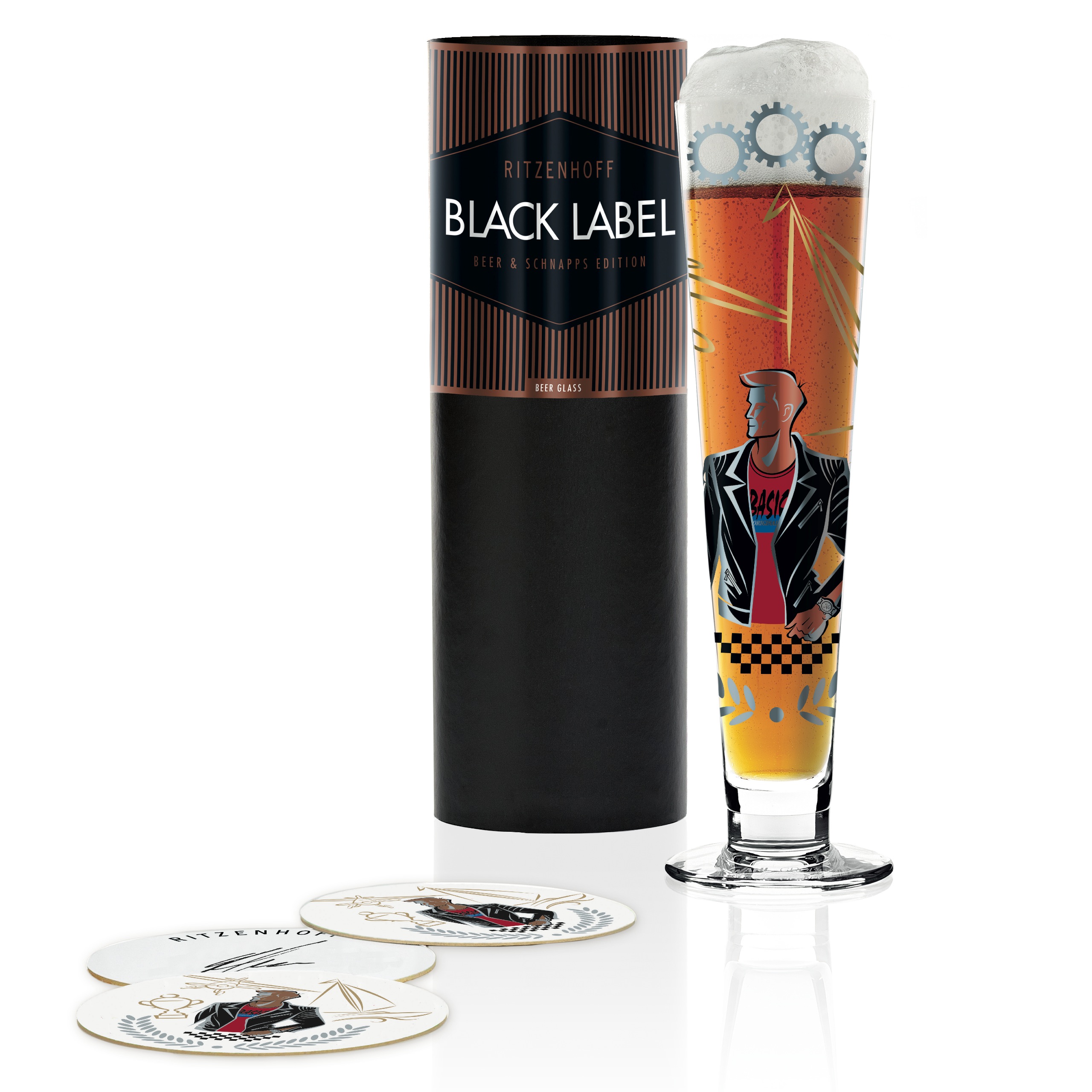 

Пивной бокал Black Label от Horst Haben, 300 мл
