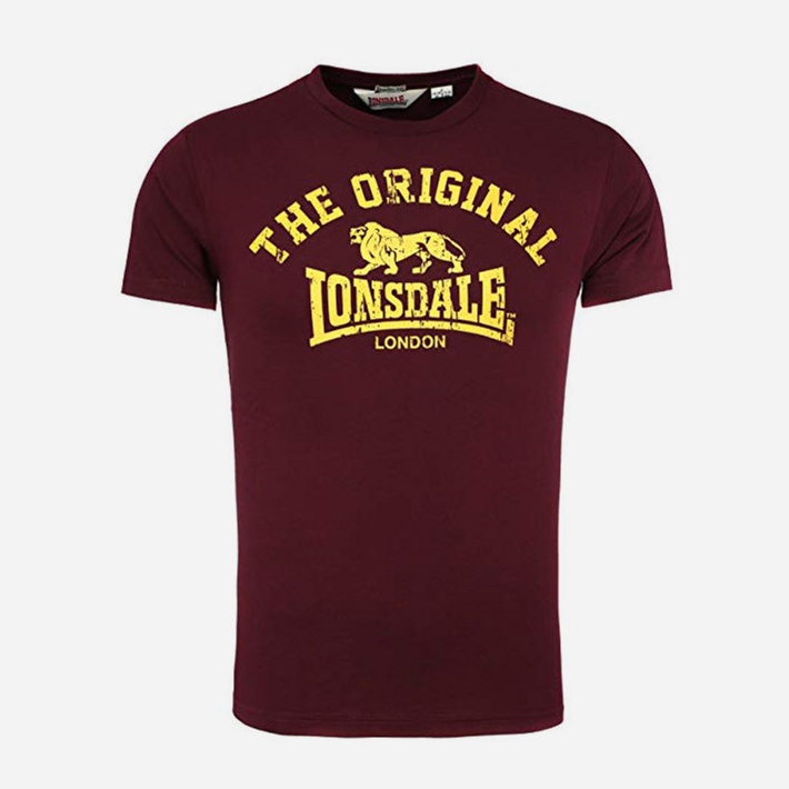 

Футболка Lonsdale 112048-2011 XXL Vintage Oxblood