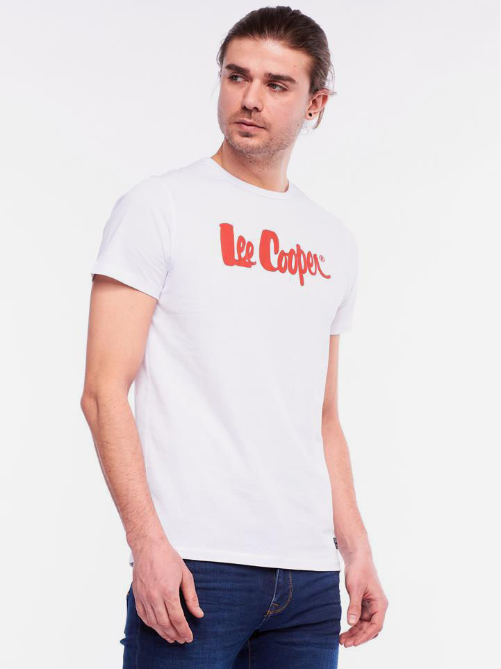 

Футболка Lee Cooper 10196155-13 XXL White
