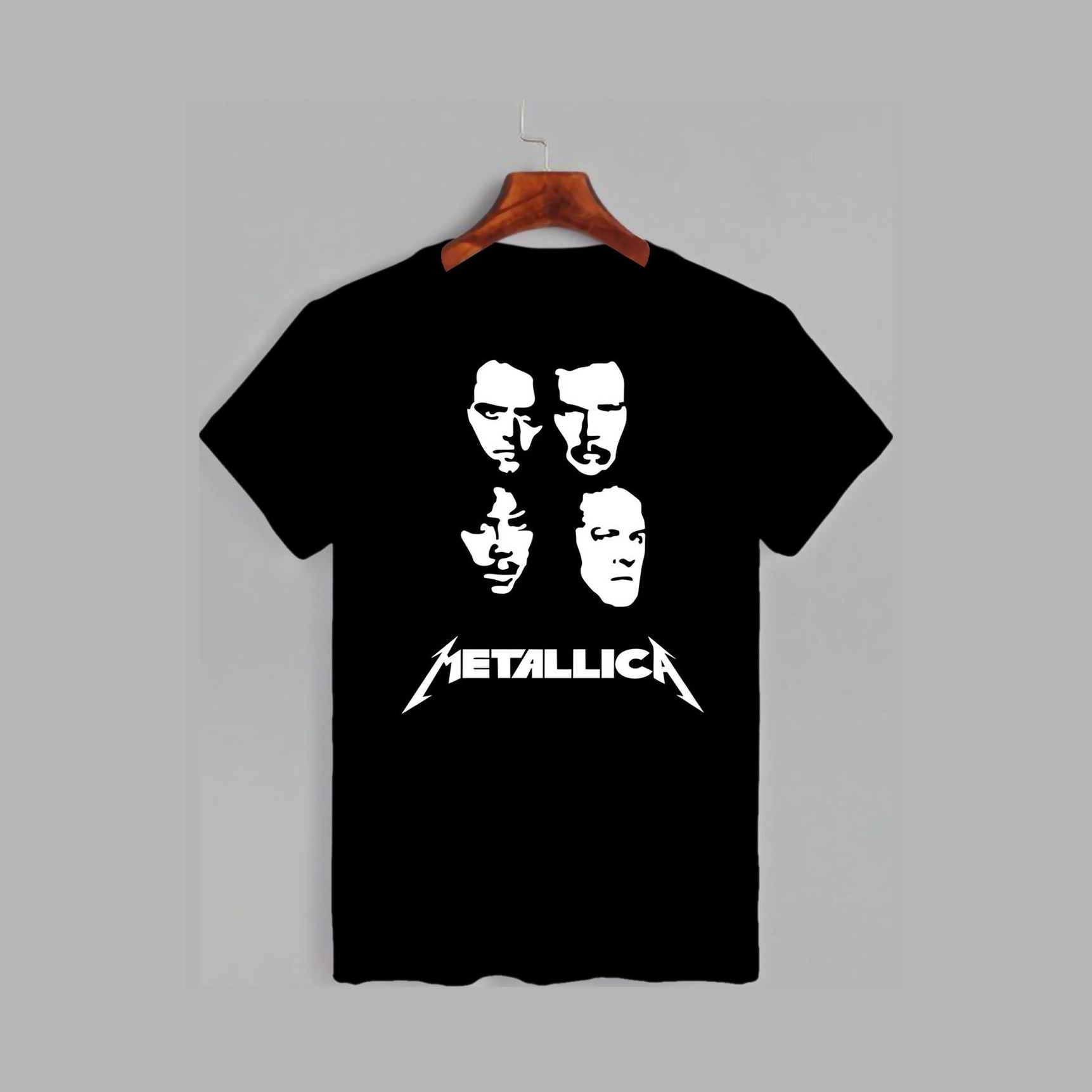 Акція на Футболка бавовняна довга чоловіча Likey Metallica M150-0413 XXL Чорна від Rozetka