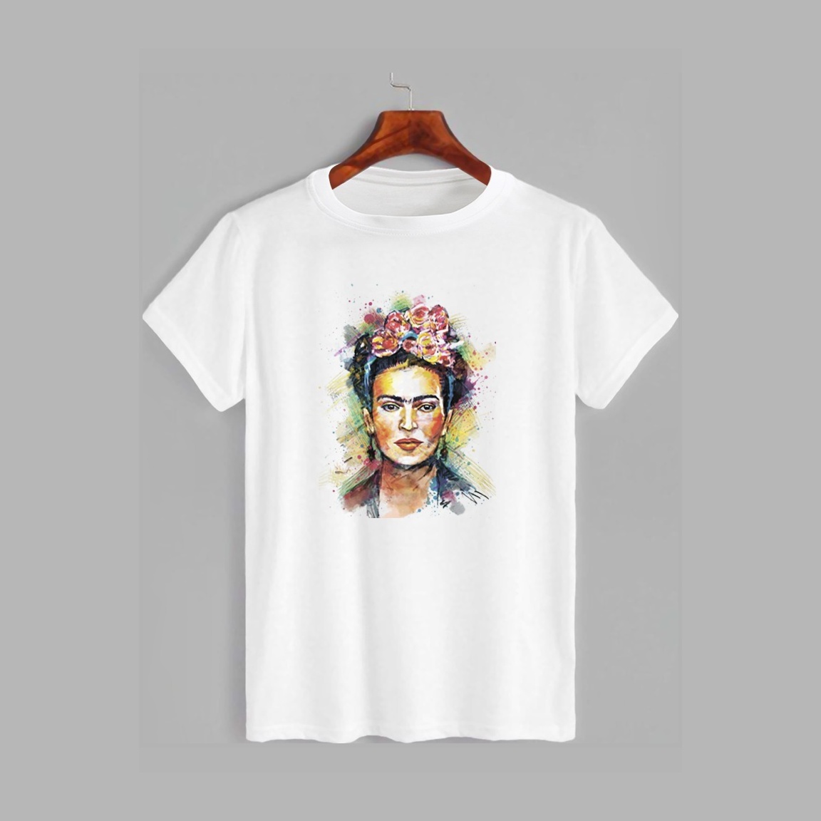 Акція на Футболка Likey Frida Kahlo - Фріда Кало M150-0131 XS Біла від Rozetka