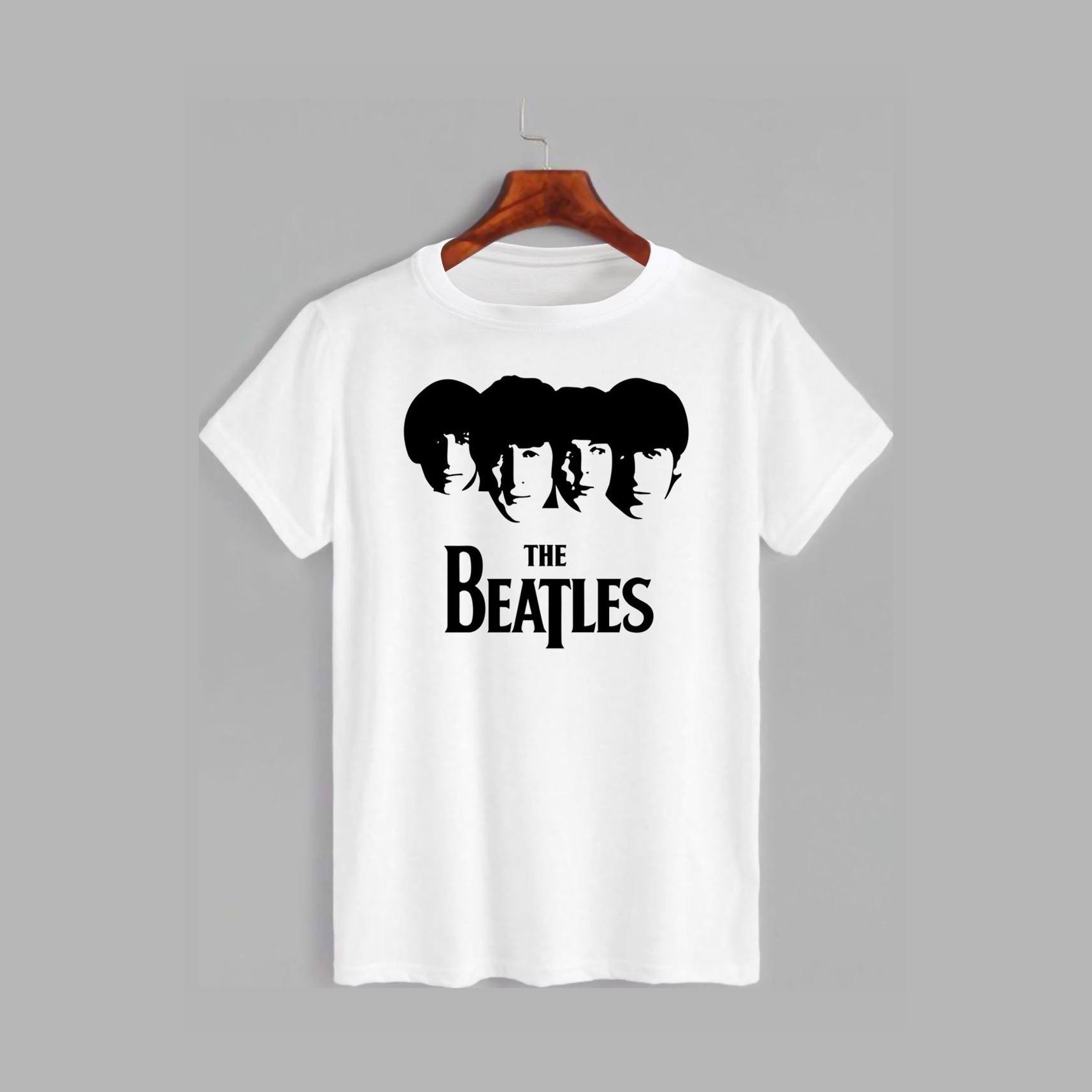 Акція на Футболка бавовняна довга чоловіча Likey The legendary Beatles M150-0429 XL Біла від Rozetka