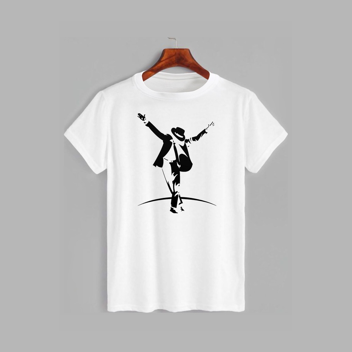 Акція на Футболка Likey Michael Jackson M150-0414 XL Біла від Rozetka