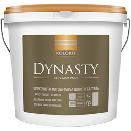 

Краска Kolorit Dynasty A интерьерная латексная 4.5 л