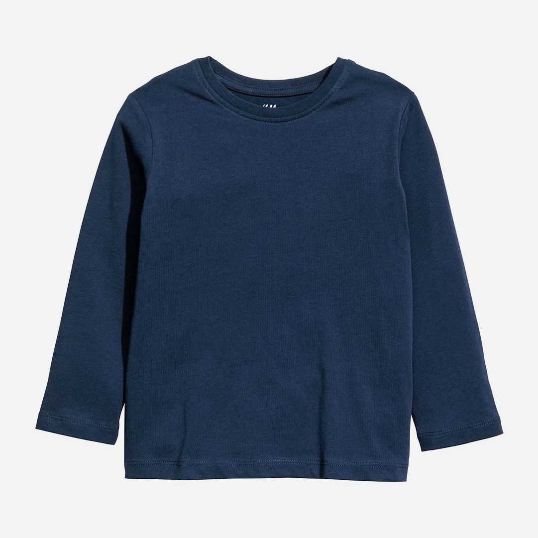 

Футболка с длинными рукавами H&M HOM91027 122-128 см Синяя