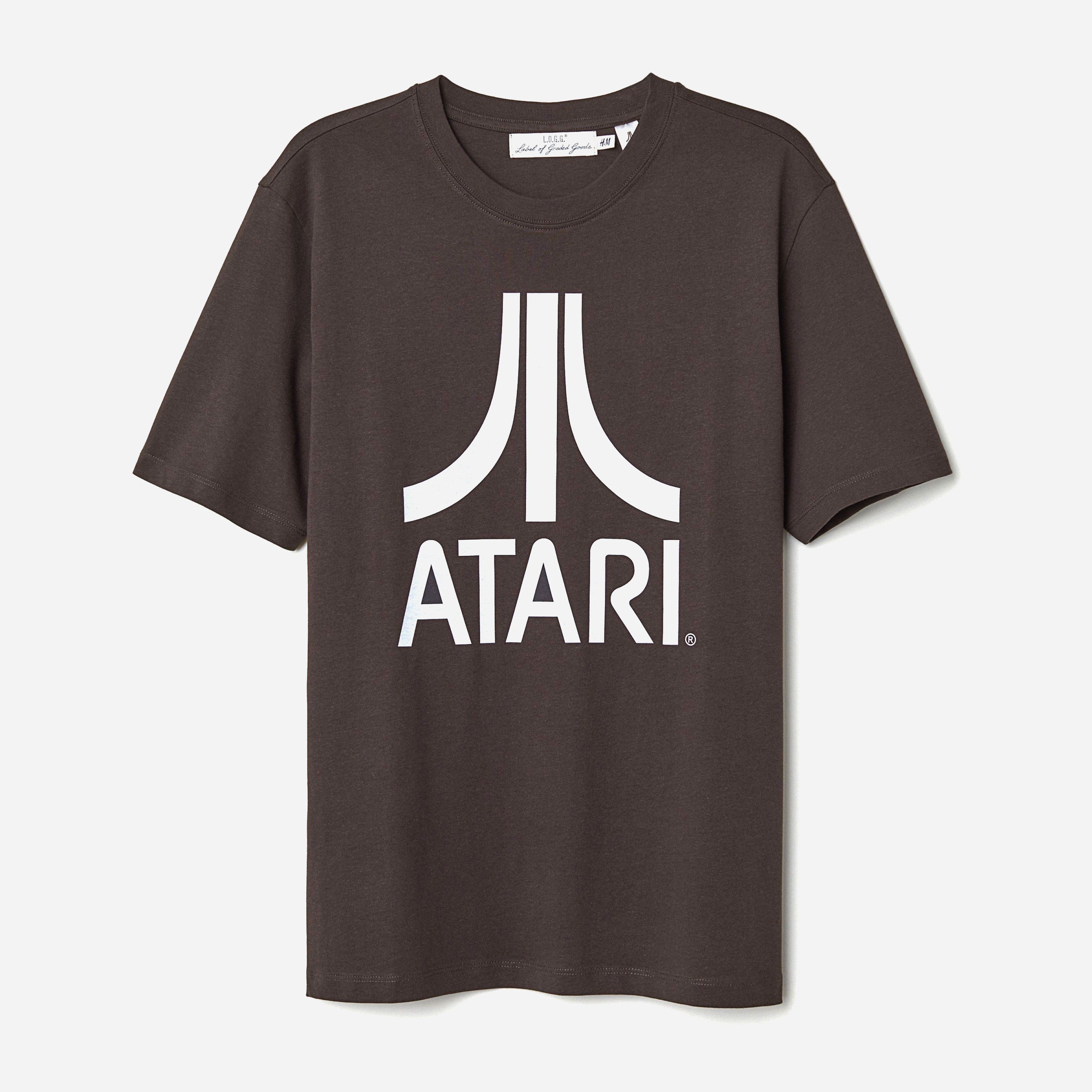 

Футболка H&M 0655502-8  Коричневая Atari, Футболка H&M 0655502-8 XS Коричневая Atari
