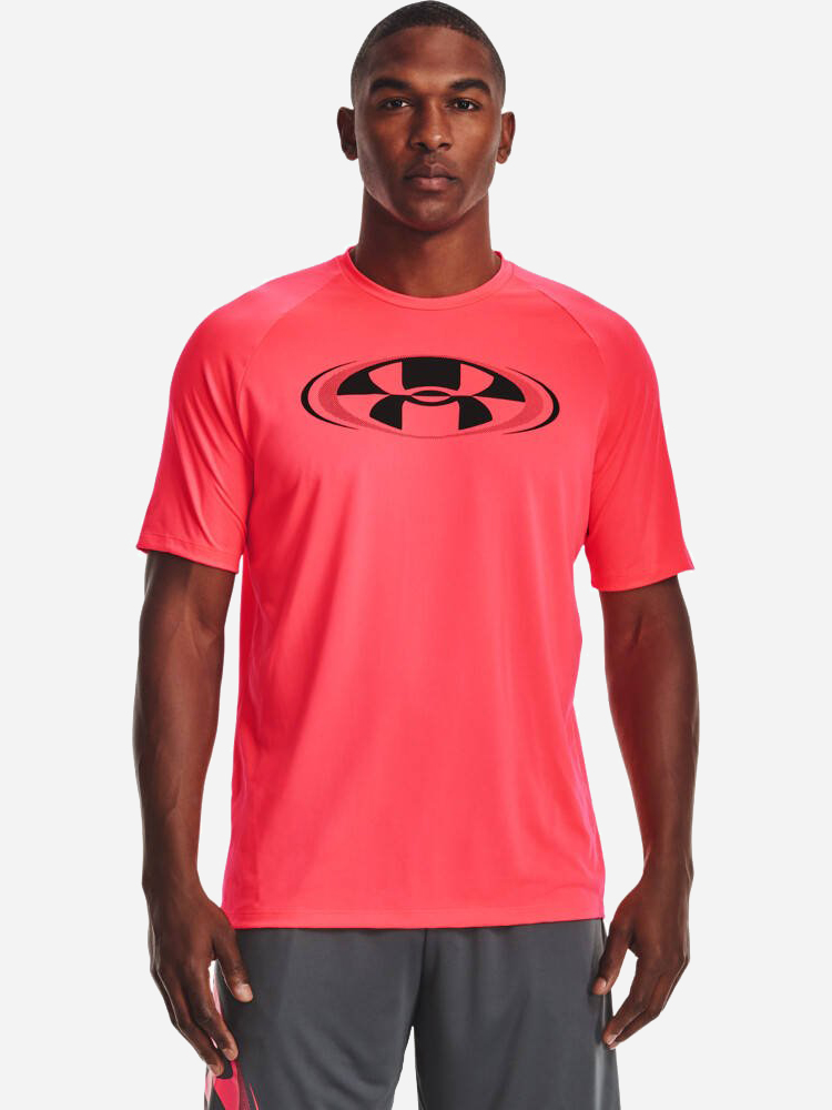 

Футболка Under Armour Ua Tech 2.0 Circuit Ss-Red 1361699-628 S Розовая