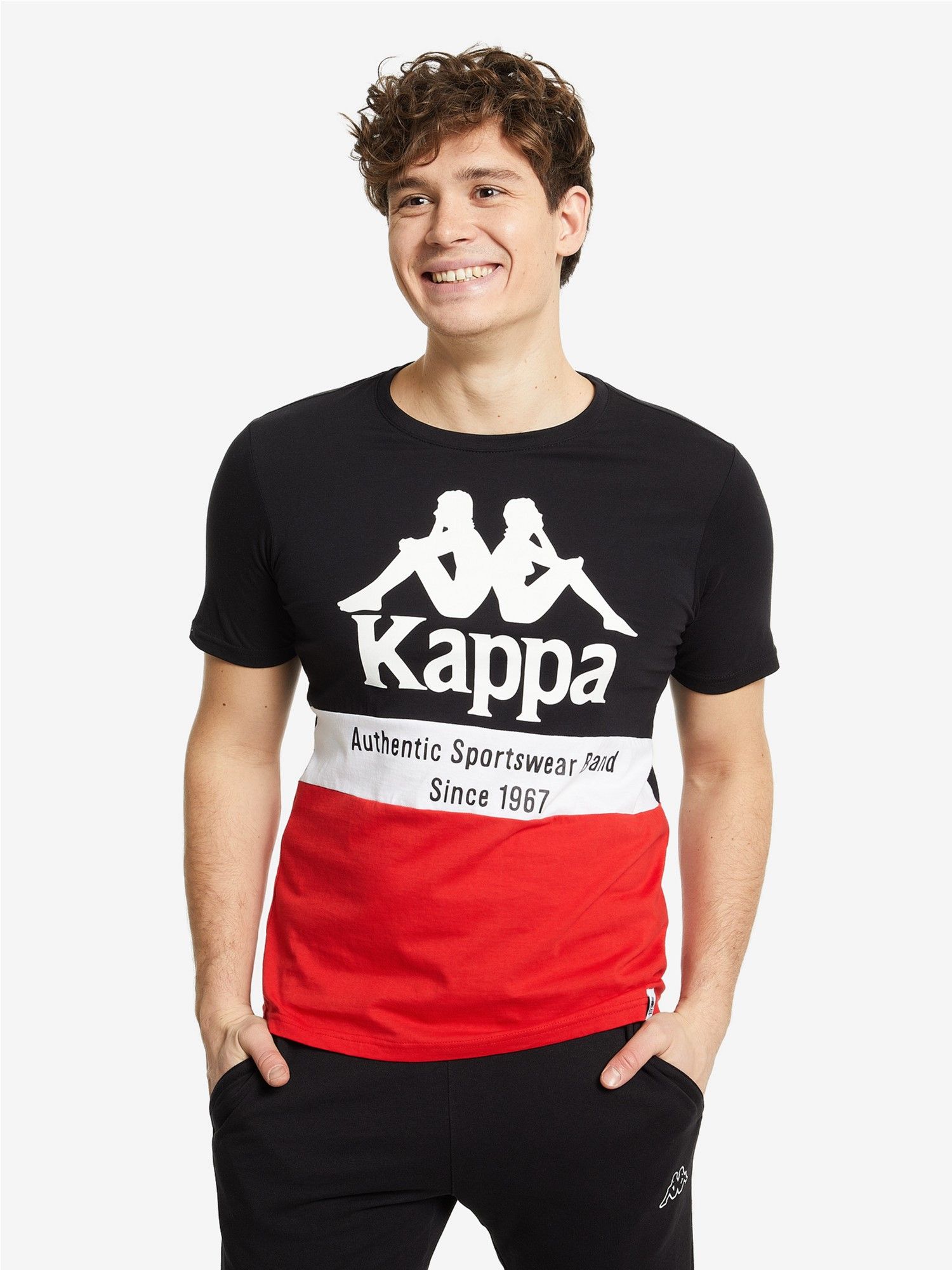

Футболка Kappa 107905-HB 2XL (54) Красная с черным