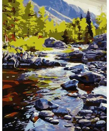 

Живопис за номерами ArtStory Річка в горах 40х50 см в коробці ArtStory (AS0711-mt)