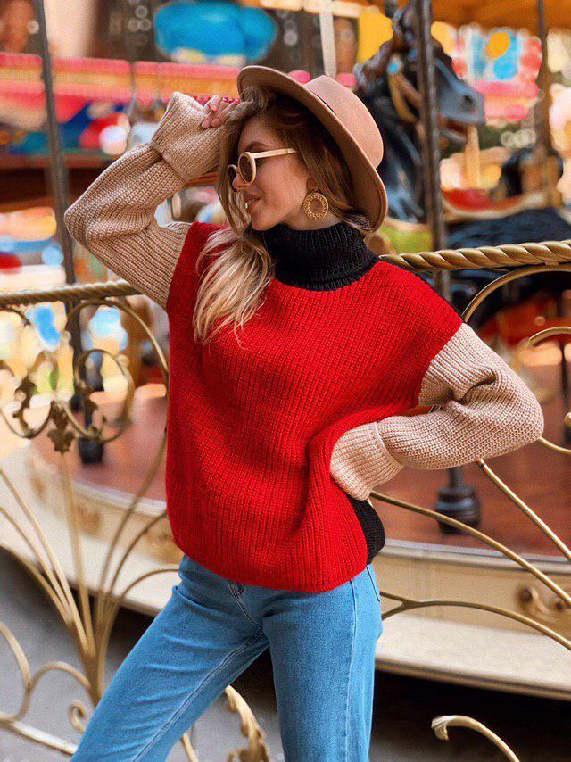 

Fashions • Теплый свитер Луиза Fashions 42-46 красный (4851)