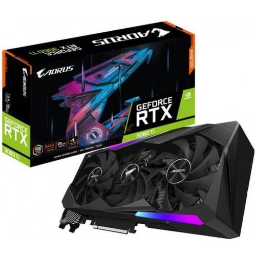 

Видеокарта Gigabyte RTX 3060Ti 8Gb Aorus Master (GV-N306TAORUS M-8GD)