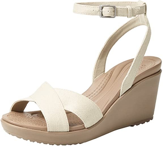 

Босоножки Crocs Leigh W8 38-39 бежевый