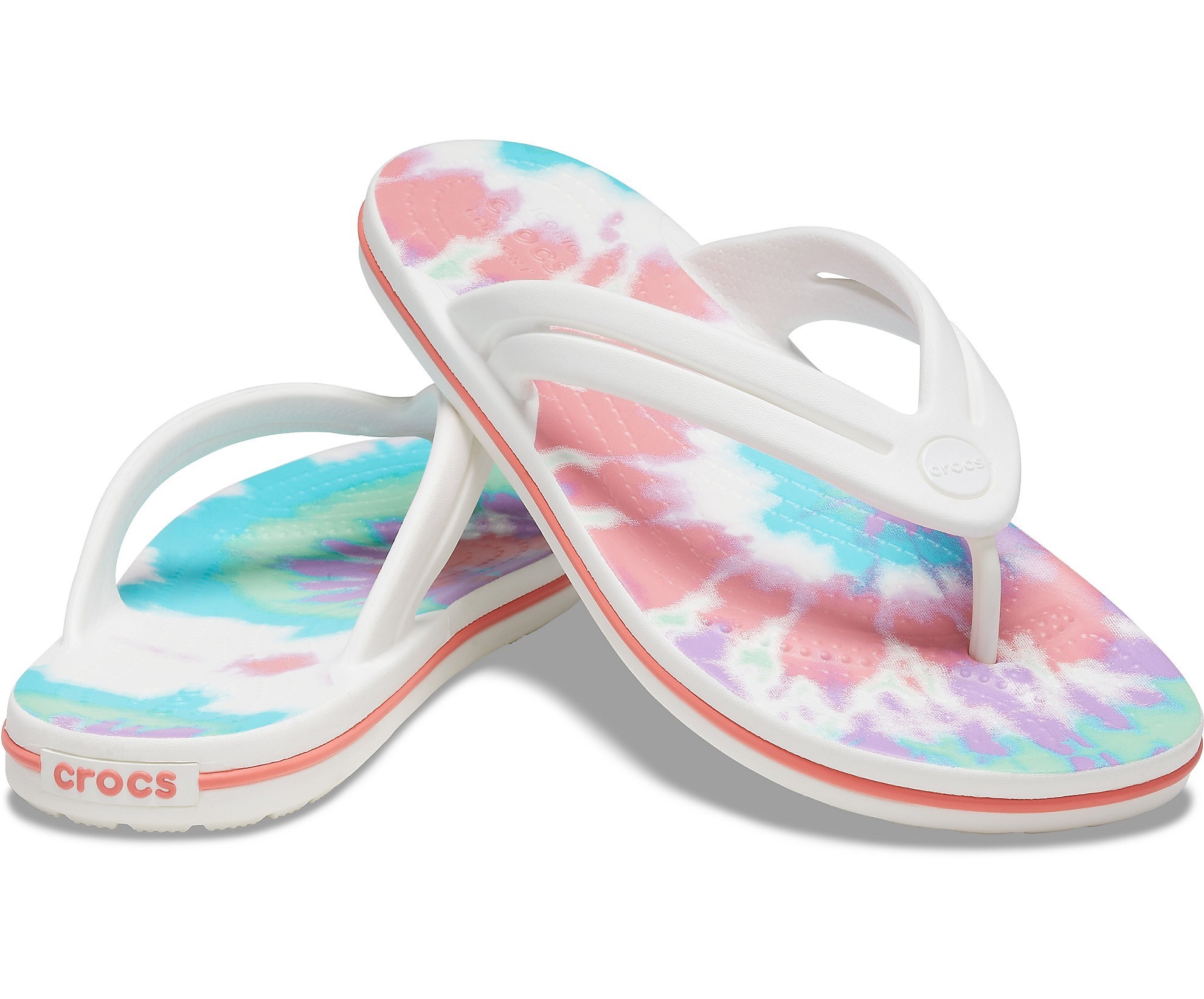 

Флип флопы Crocs Crocband W10 40-41 белый