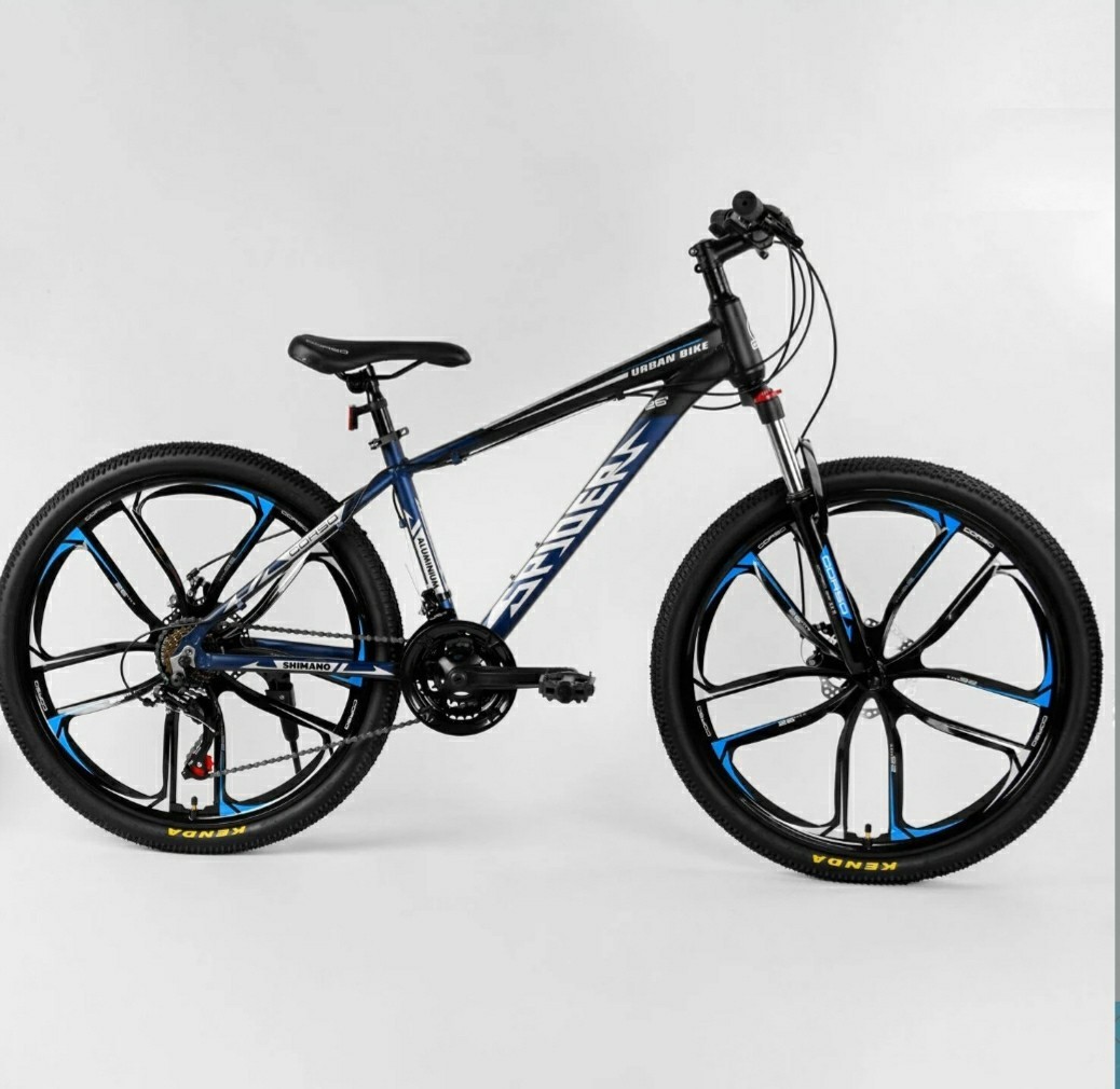 

Велосипед Спортивный CORSO Spider 26 дюймов синий