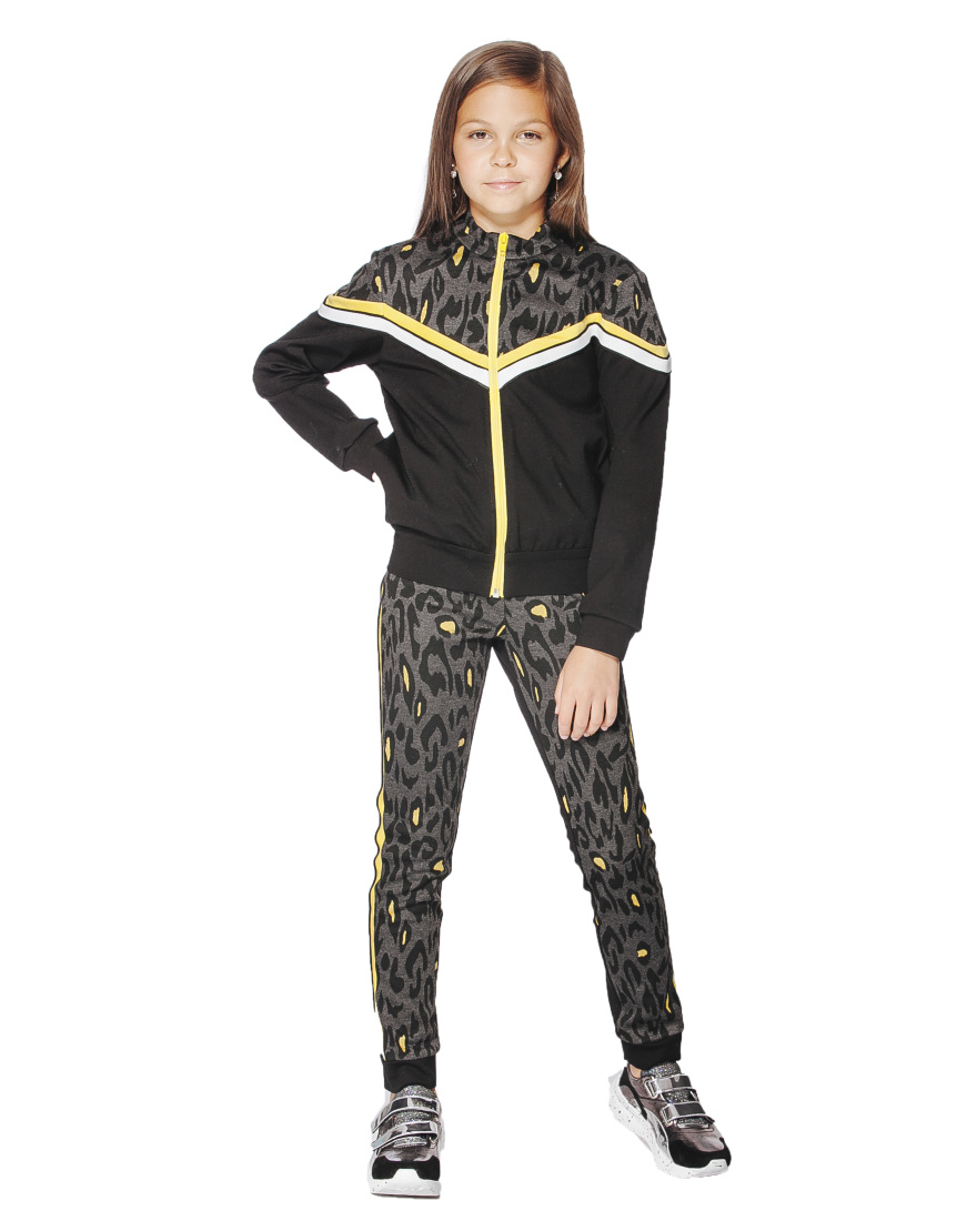 

Костюм для девочек Lukas Kids лео+жолтая тесьма 146 комбинированный(932829)