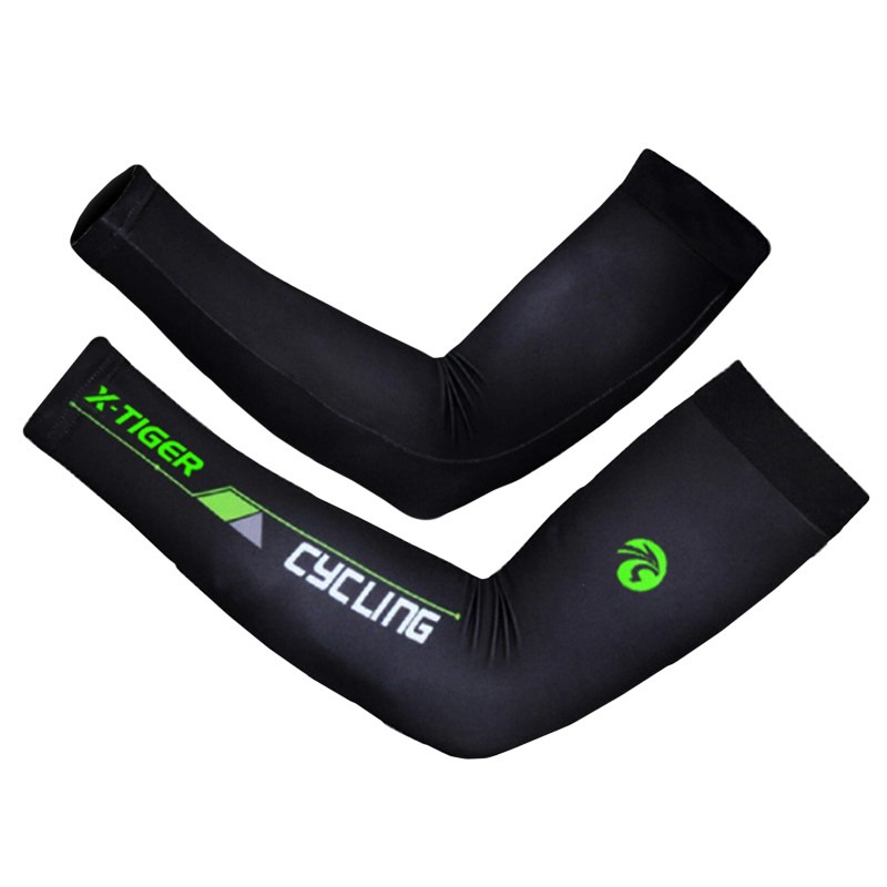 

Рукава налокотники велосипедные X-Тiger XM-DPLT-17002 Black + Green XXL компрессионные (F_5110-17514)