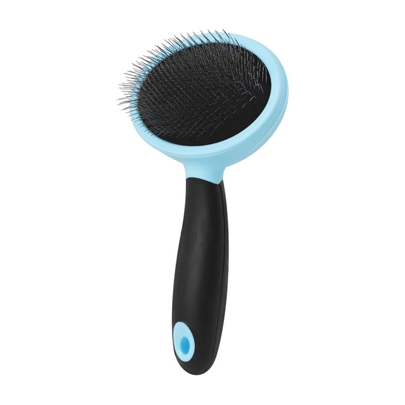 

Расческа для шерсти животных Dele 095513 Blue вычесывания кошек и собак (F_6942-24067)