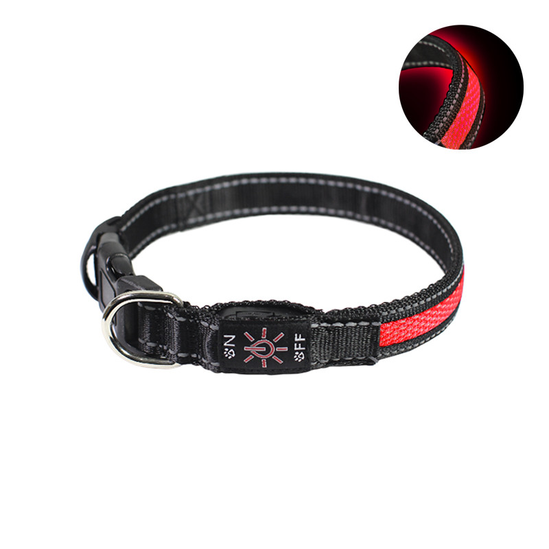 

Ошейник для собак светодиодный Friend CR015 Red S светящийся LED (F_6588-21334)