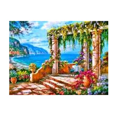 

Картина по номерам "Терраса у моря" 40*50см в коробке Shinerichy Ind (3125-mt)