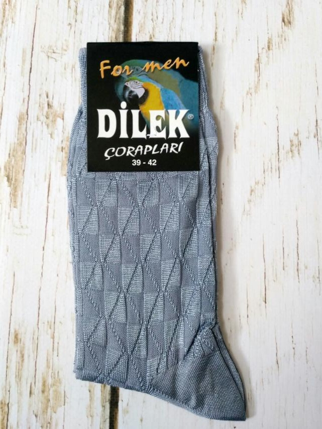 

Носки мужские высокие шелковые Dilek d-03-10003 серый размер, Носки мужские высокие шелковые Dilek d-03-10003 серый размер 39-42